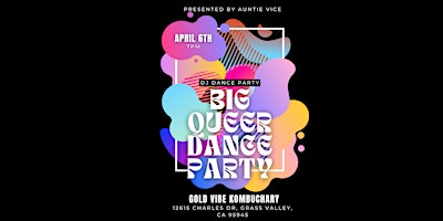 Imagen principal de Big Queer Dance Party w/ Auntie Vice