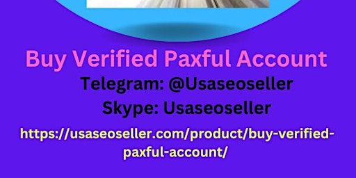Imagem principal do evento Buy Verified Paxful Account