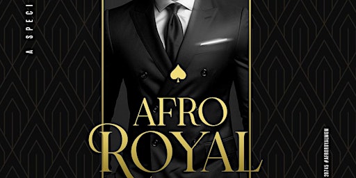 Imagem principal do evento AFRO ROYAL: An Upscale Afrobeats Experience @ MGM FELT LOUNGE Formal Attire