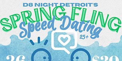 Imagem principal do evento Spring Fling Speed Dating (25+)