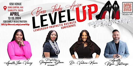 Immagine principale di Boss Lady Arise "Level up in Leadership" Prophetic Business Conference 