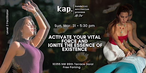 Imagem principal do evento KAP Kundalini Activation Process By Stef -   Activate Your Life Fore Energy