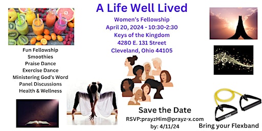 A Well Lived Life for Women - Health and Wellness primary image
