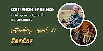 Imagen principal de Scott Vensel EP Release with special guests The Turpentiners