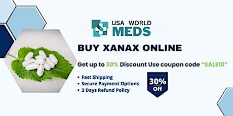 Buy Xanax Online Overnight Via FedEx At Best Deals primary image