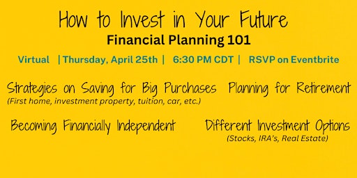 Imagen principal de How to Invest in your Future: Financial Planning 101