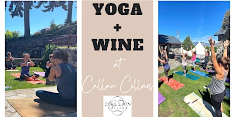 Yoga + Wine at Callan Cellars