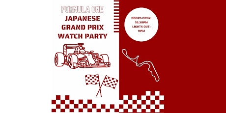 F1 Japanese Grand Prix Watch Party