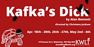 Primaire afbeelding van KWLT Presents: Kafka's Dick   (Covid-cautious shows)