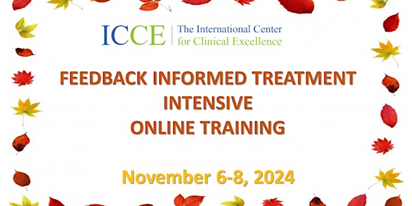 Feedback Informed Treatment (FIT) Intensive ONLINE