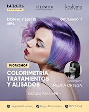 Workshop de "Colorimetría, tratamientos y alisados" por Melina Ortega