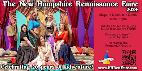 The New Hampshire Renaissance Faire 20th Anniversary Celebration