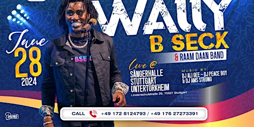 WALLY SECK AND RAAM DAAN BAND LIVE IN STUTTGART primary image