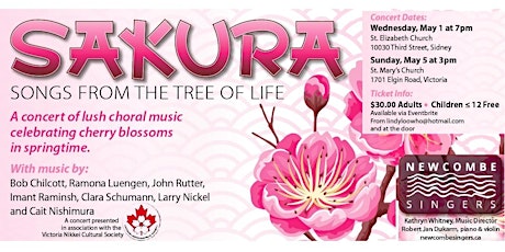 Sakura - Songs from the Tree of Life (Sidney, BC)