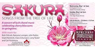 Sakura - Songs from the Tree of Life (Victoria, BC) primary image