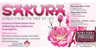 Imagem principal do evento Sakura - Songs from the Tree of Life (Victoria, BC)