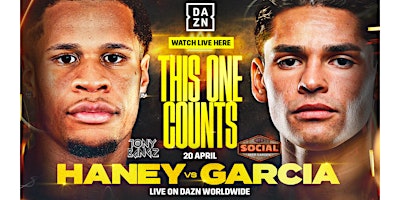 Imagen principal de Haney vs Garcia: Boxing Watch Party Houston, TX