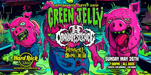 The Punk Rock Puppet Show w/ Green Jelly