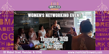 Women's Networking Event at Montclair Brewery