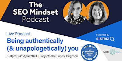 Primaire afbeelding van Importance of Being Authentically You: Live Podcast (Free Pizza & Drink )