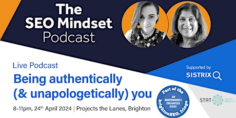 Importance of Being Authentically You: Live Podcast (Free Pizza & Drink )