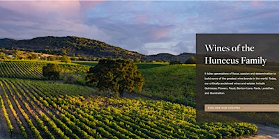 April Wine Tasting Event: Wines from the Huneeus Vintners primary image