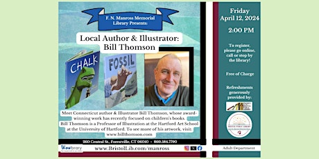 Local Author & Illustrator Bill Thomson