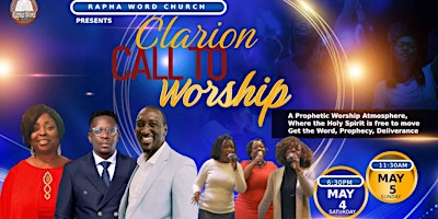 Imagen principal de Clarion Call to Worship (A prophetic worship atmosphere)