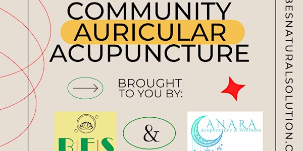 Community Auricular Acupuncture