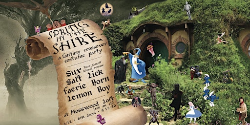 Imagem principal de SPRING IN THE SHIRE w/ SUX // SALT LICK // FAERIE BORN // LEMON BOY