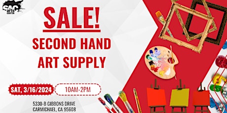 Image principale de Second Hand Art Supply Sale