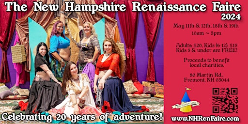 The New Hampshire Renaissance Faire 20th Anniversary Celebration primary image