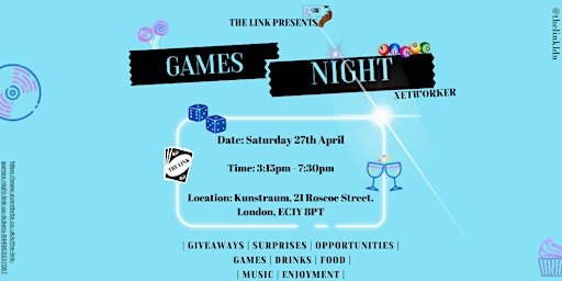 Primaire afbeelding van The Link: Games Night Link Up