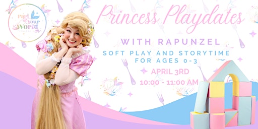 Imagem principal do evento Princess Playdates with Rapunzel