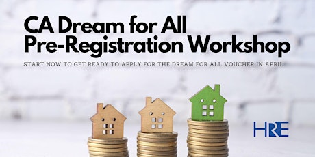 Dream for All Pre-Registration Workshop