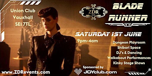 Imagem principal do evento ZDR Blade Runner