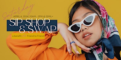 Sip, Shop & Swap: Mini PopUp & Clothing Swap for a Cause! primary image