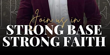 Imagem principal do evento Strong Base Strong Faith