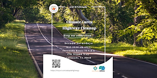 Imagem principal do evento ASCENDtials Climate Cares Highway Cleanup Event at Coronado Route 75