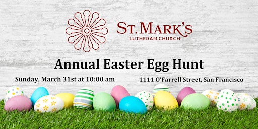 Primaire afbeelding van St. Mark's Annual Easter Egg Hunt