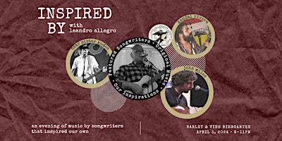 Imagem principal do evento Inspired By w/ Leandro Allegro feat. John Miles, Dear Sister Kodos, & more