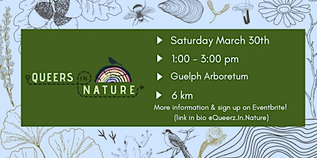 Queers in Nature: Queers in the Trees hike at the Guelph Arboretum