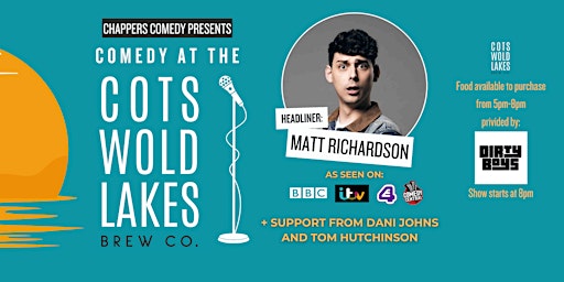 Comedy at the Cotswold Lakes Brew Co - With Headliner Matt Richardson primary image