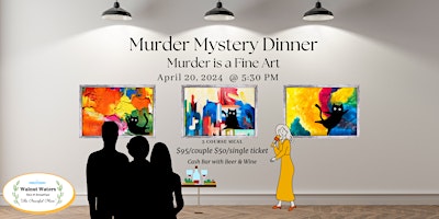 Immagine principale di Murder is a Fine Art Murder Mystery Dinner 