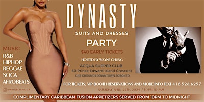 DYNASTY SUITS AND DRESSES PARTY primary image