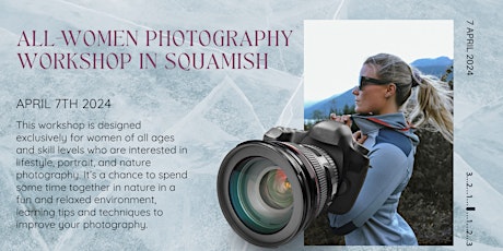 All Women Photography Workshop in Squamish BC