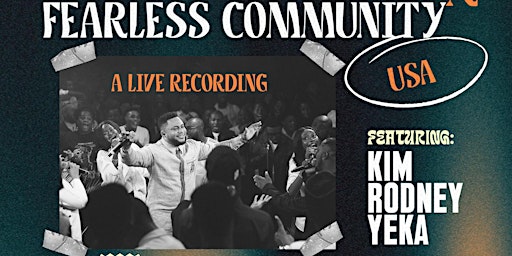 Primaire afbeelding van Tim Godfrey & Fearless Community (USA) LIVE RECORDING