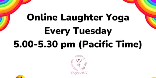 Hauptbild für LAUGHTER YOGA WITH VARUNA