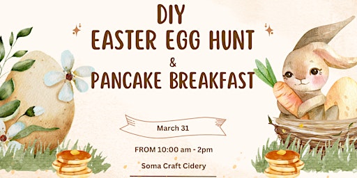 Imagem principal do evento DIY Easter Egg Hunt & Pancake Breakfast!