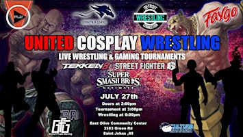 Imagem principal do evento United Cosplay Wrestling Presents:  "Round 1 Fight!"